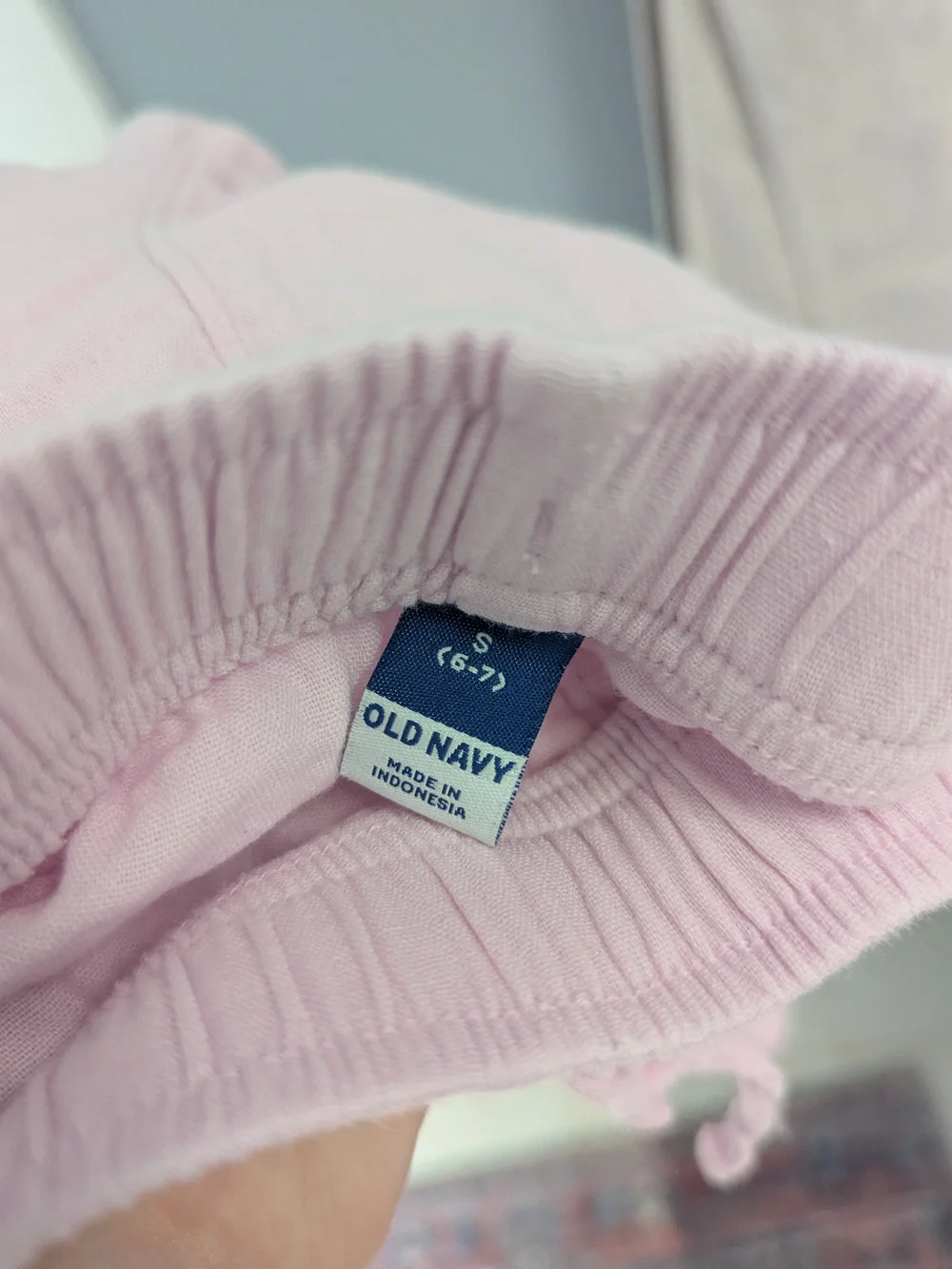 Old Navy Light Pink Girls' Two-Piece Top and Pants Set